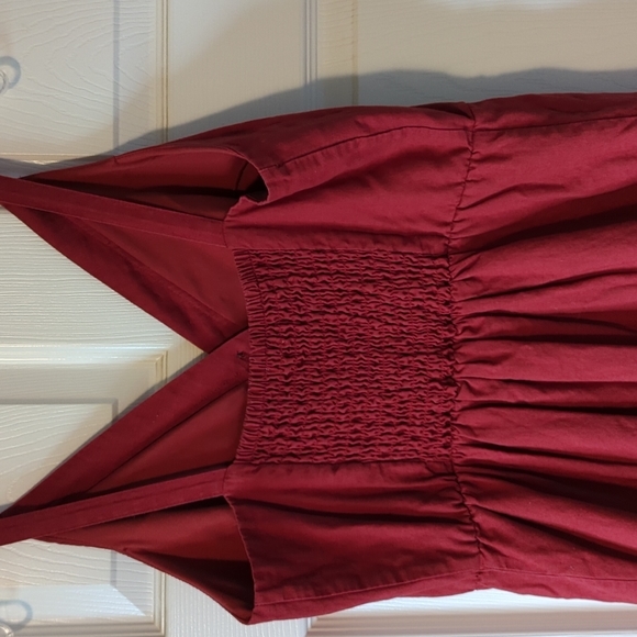 Maurices Linen Button Up Dress Size M - Picture 3 of 6